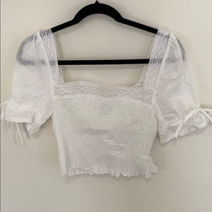 princess polly white top